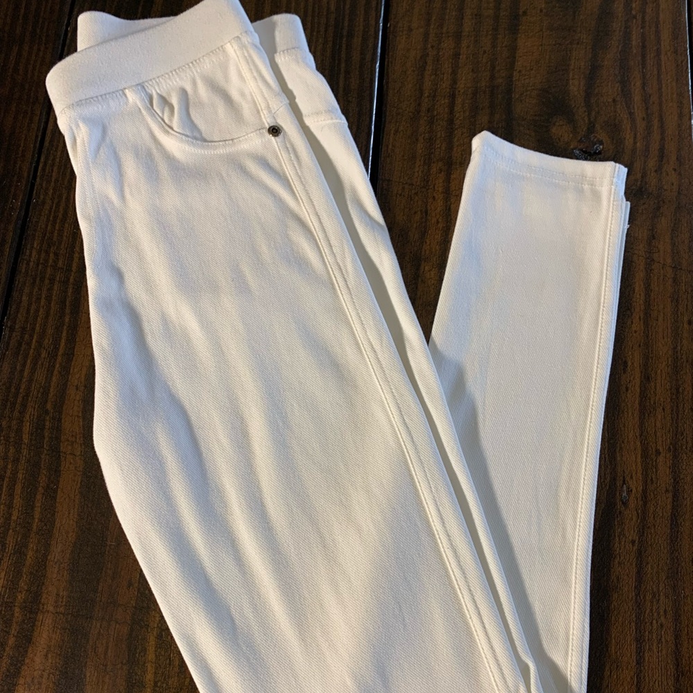 White leggings